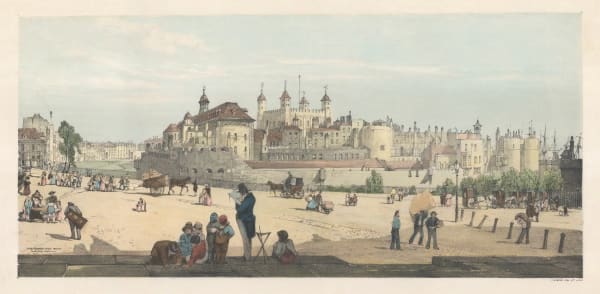 Thomas Shotter Boys, London - Tower of London and the Mint , 1842