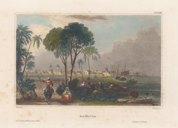 Hermann Meyer, Indonesia - Java, Batavia /Jakarta, 1840