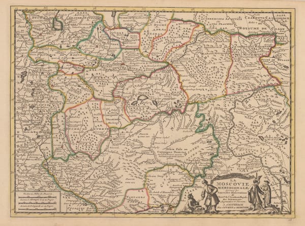 Covens (Jean) & Mortier (Cornelius), Southern part of the Grand Duchy of Moscovie or European Russia, 1730 c.