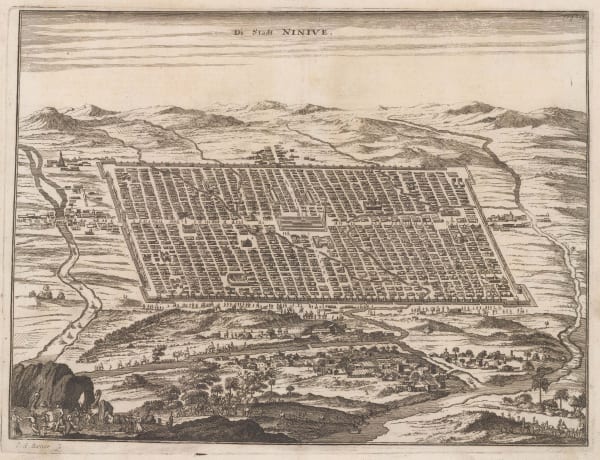 Olfert Dapper, Iraq - Nineveh, 1680