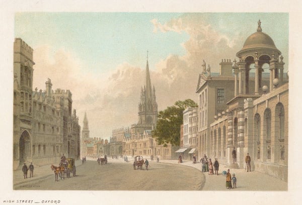 Thomas Nelson, Oxford - High Street, 1889