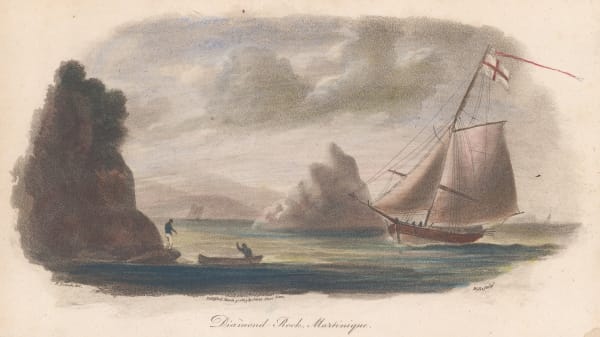 Joyce Gold, Martinique - Diamond Rock, 1803