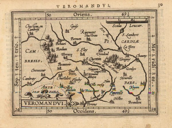 Abraham Ortelius, Vermandois, Aisne, 1601