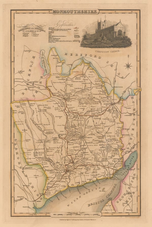 James Pigot, Monmouthshire, 1830 c.