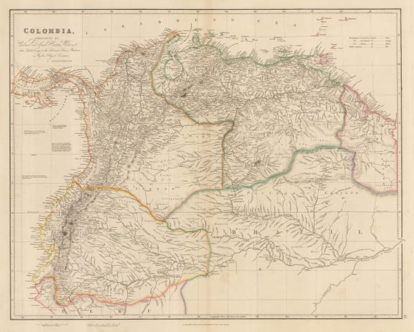 John Arrowsmith, Colombia, 1834