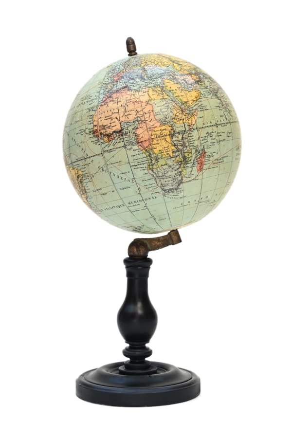 G. Thomas, 8-inch Globe Terrestre, 1920 (c.)