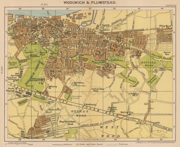 George Philip & Son Ltd., Woolwich & Plumstead, 1912