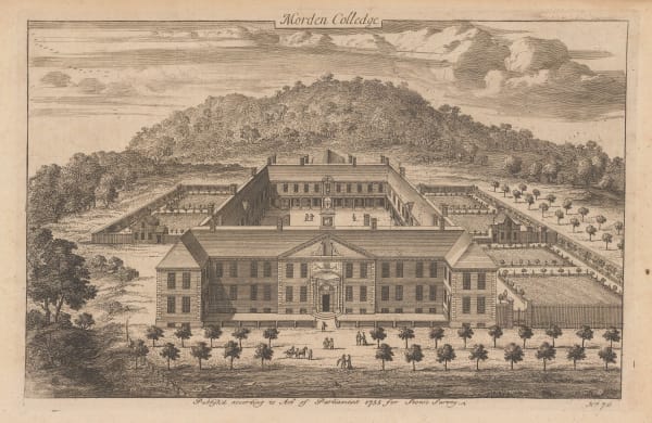 John Stow, London - Blackheath, Morden College, 1755