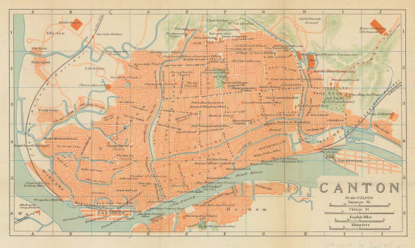 Japanese Railways, Guangzhou (Canton), 1924