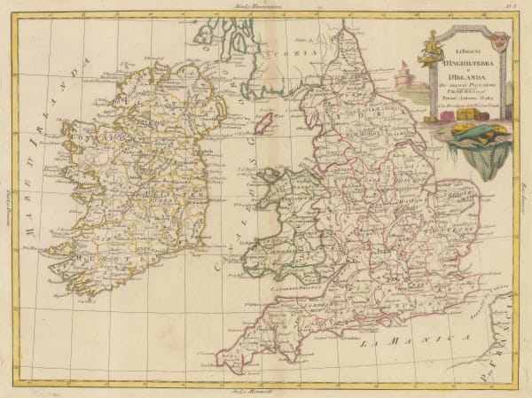 Antonio Zatta, Li Regni d'Inghilterra e d'Irlanda, 1776