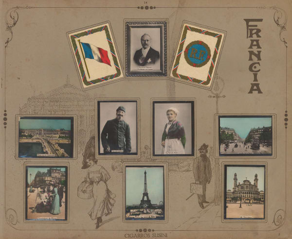 Cigarros Susini, France - Cigarette Cards, 1914