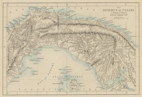 Royal Geographical Society (RGS), Isthmus of Panama, 1865