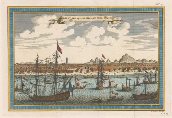 Nicholas Bellin, China - Guangzhou/Canton, 1749