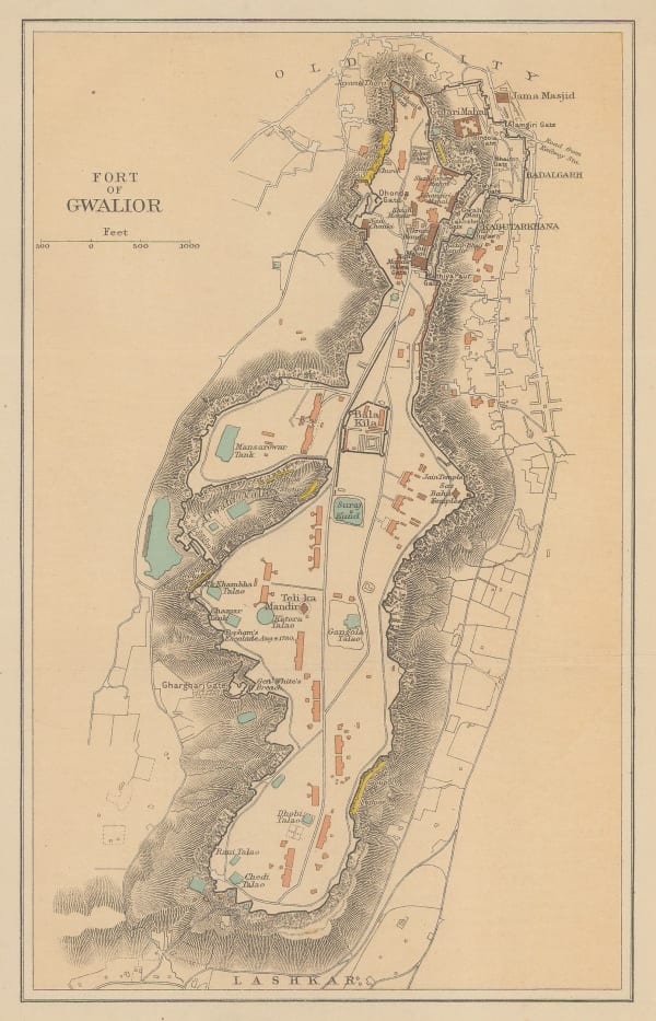 John Murray, Fort of Gwalior, 1920