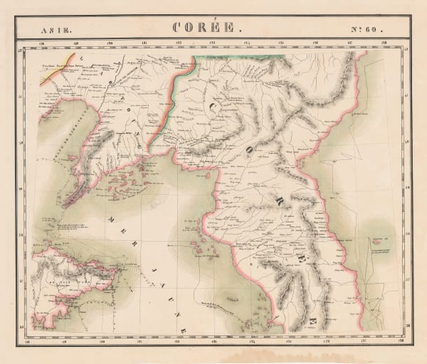 Philippe Vandermaelen, Korea, 1827