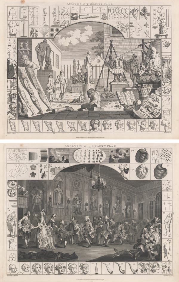 William Hogarth, Hogarth - Analysis of Beauty, 1798