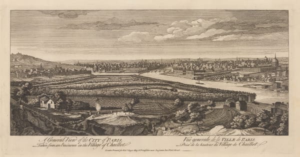 Robert Sayer, France - Paris, 1774