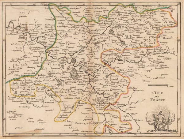 Georges-Louis Le Rouge, Île-de-France, 1748
