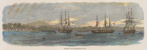 Illustrated London News (ILN), Nicaragua - St Juan de Nicaragua /Greytown), 1857