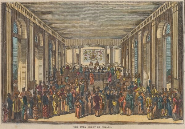 Saturday Magazine, Sri Lanka - Colombo, Supreme Court, 1835
