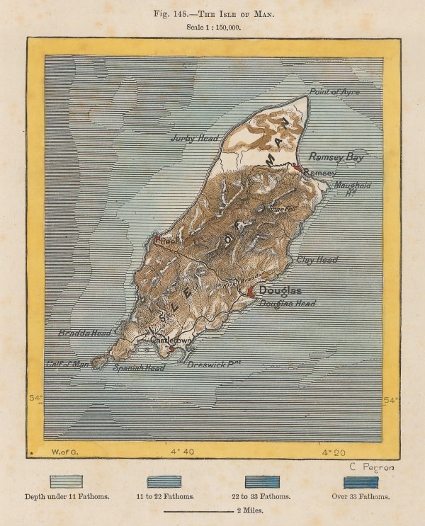 Jean Jacques Élisée Reclus, The Isle of Man, 1894