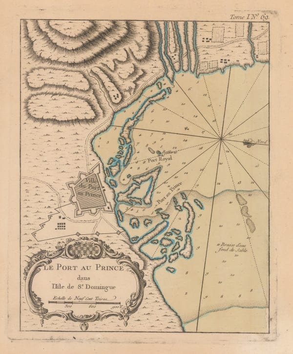 Jacques-Nicolas Bellin, Port au Prince, Haiti, 1764