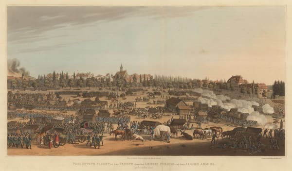 Robert Bowyer, Battle of Leipsic, 1815