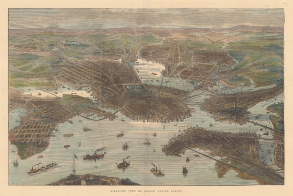 Illustrated London News (ILN), Massachusetts - Boston, 1872
