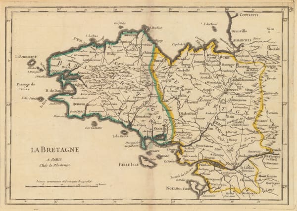 Georges-Louis Le Rouge, Brittany, 1756