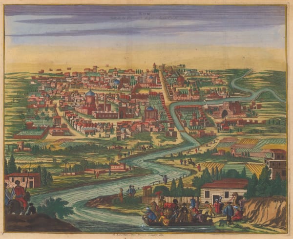 Pieter Van der Aa, Iran - Kom (Qom), 1729