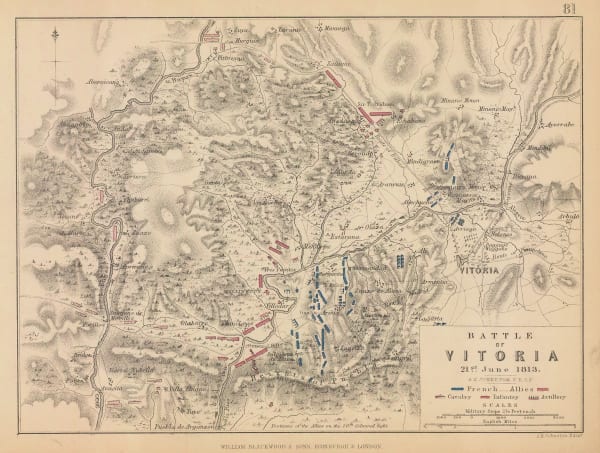 Sir Archibald Alison, Battle of Vitoria, 1855