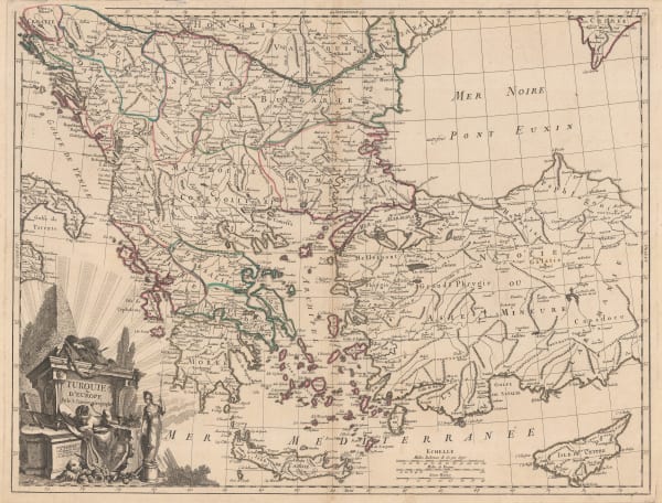 Francois Santini, Turkey, Greece and the Balkans, 1780 c.