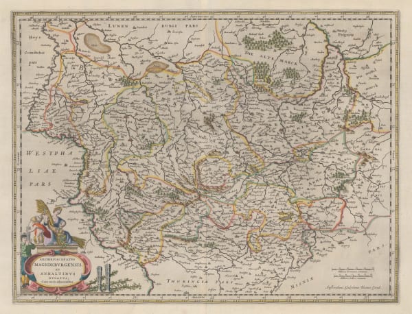 Willem & Jan Blaeu, Magdeburg, 1650