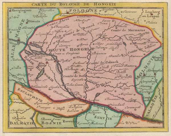 Henri Chatelain, Hungary, 1719