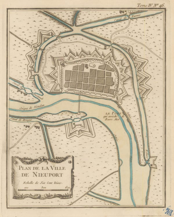 Jacques-Nicolas Bellin, Nieuwpoort, 1764