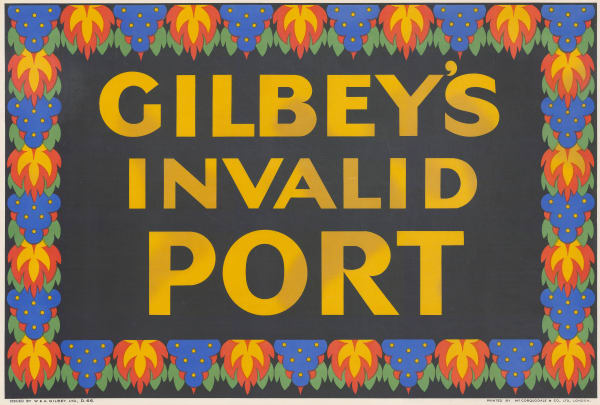 McCorquodale & Co., Gilbey's Invalid Port, 1930 c.