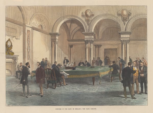 Illustrated London News (ILN), London - Bank of England, 1872