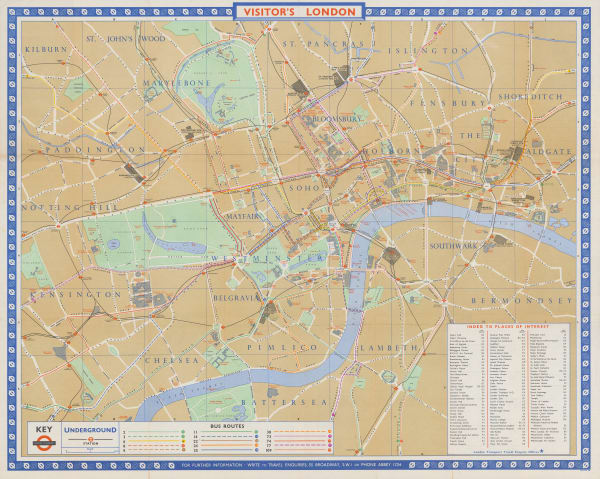 London Transport, Visitor's London, 1966