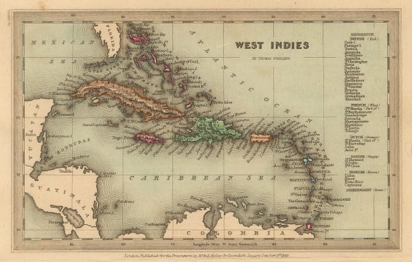 Thomas Starling, West Indies, 1830