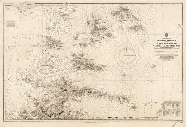 British Admiralty, Southern Approach to the Yangtze Kiang, 1932