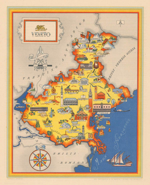 Giovanni De Agostini, Veneto, 1958