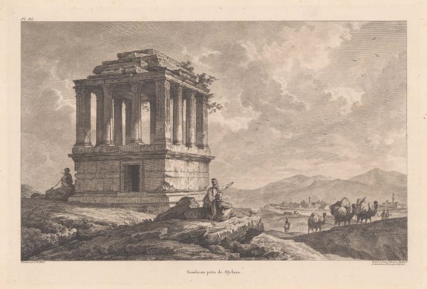 Count Marie-Gabriel de Choiseul-Gouffier, Turkey - Mylasa, 1782