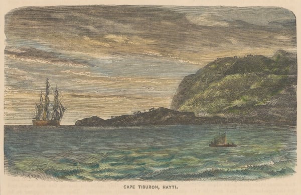 William Collins, Haiti - Cape Tiburo, 1870 c.