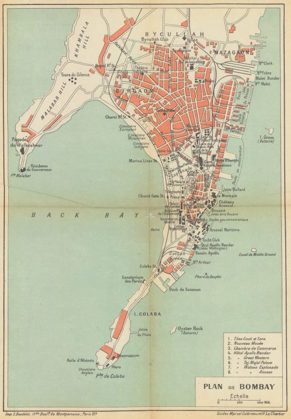 Cottreau & Le Chartier, M & H., Mumbai (Bombay), 1911