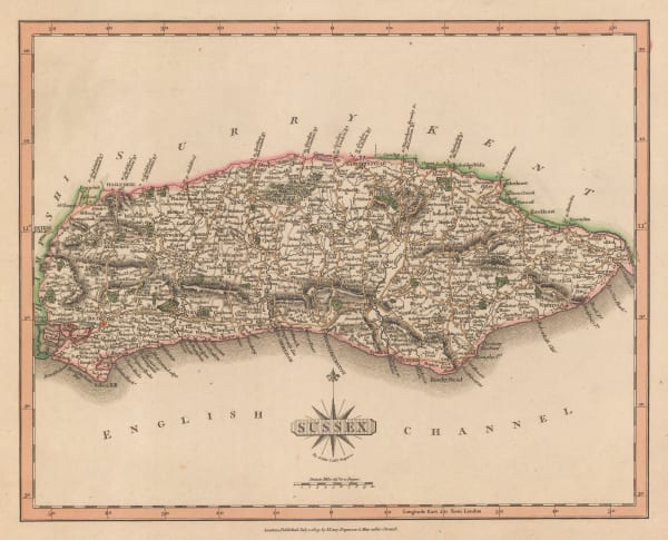 John Cary, Sussex, 1809