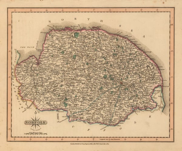 John Cary, Norfolk, 1809