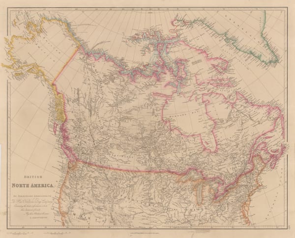 John Arrowsmith, British North America, 1852