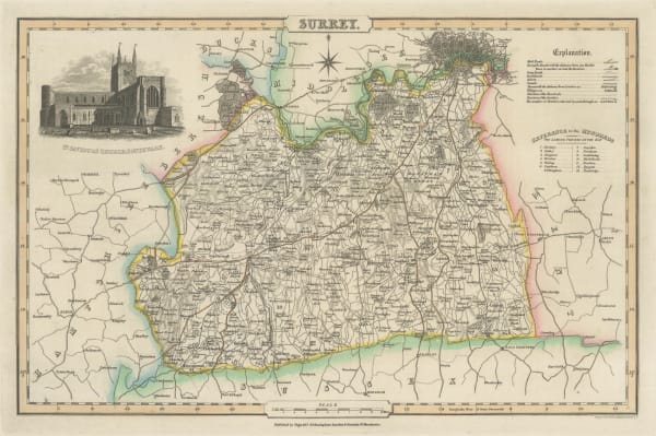 James Pigot, Surrey, 1830 c.