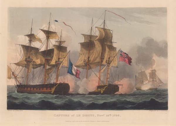 James Jenkins, Capture of Le Desius, 1817