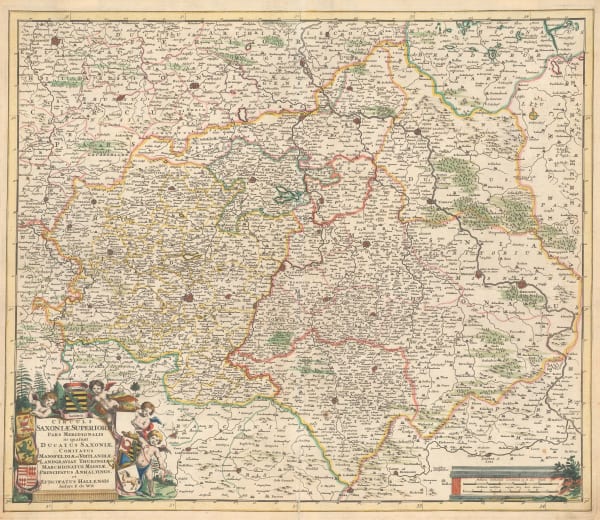 Frederick De Wit, Saxony, 1680 c.